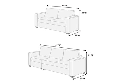 Sofa, loveseat Set