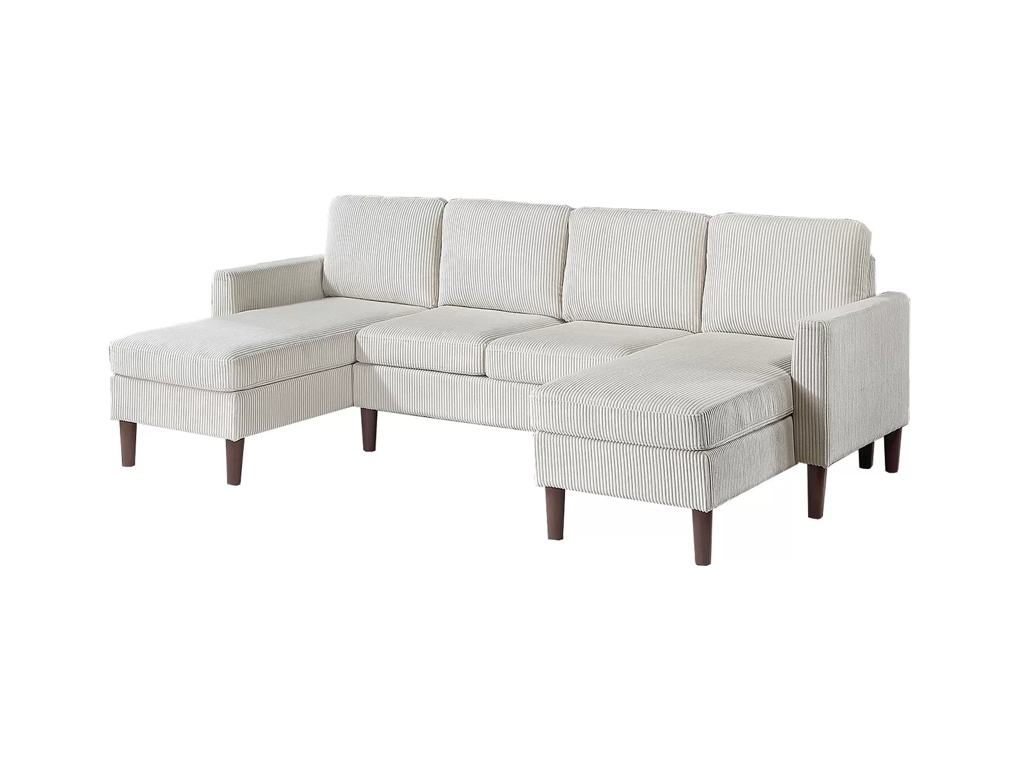 Sectional Set Chaise & Armless Loveseat