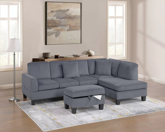 Sectional Set W/ Ottoman