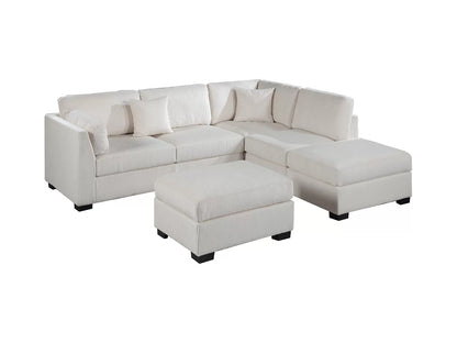 Reversible Sectional Set W/ Ottoman