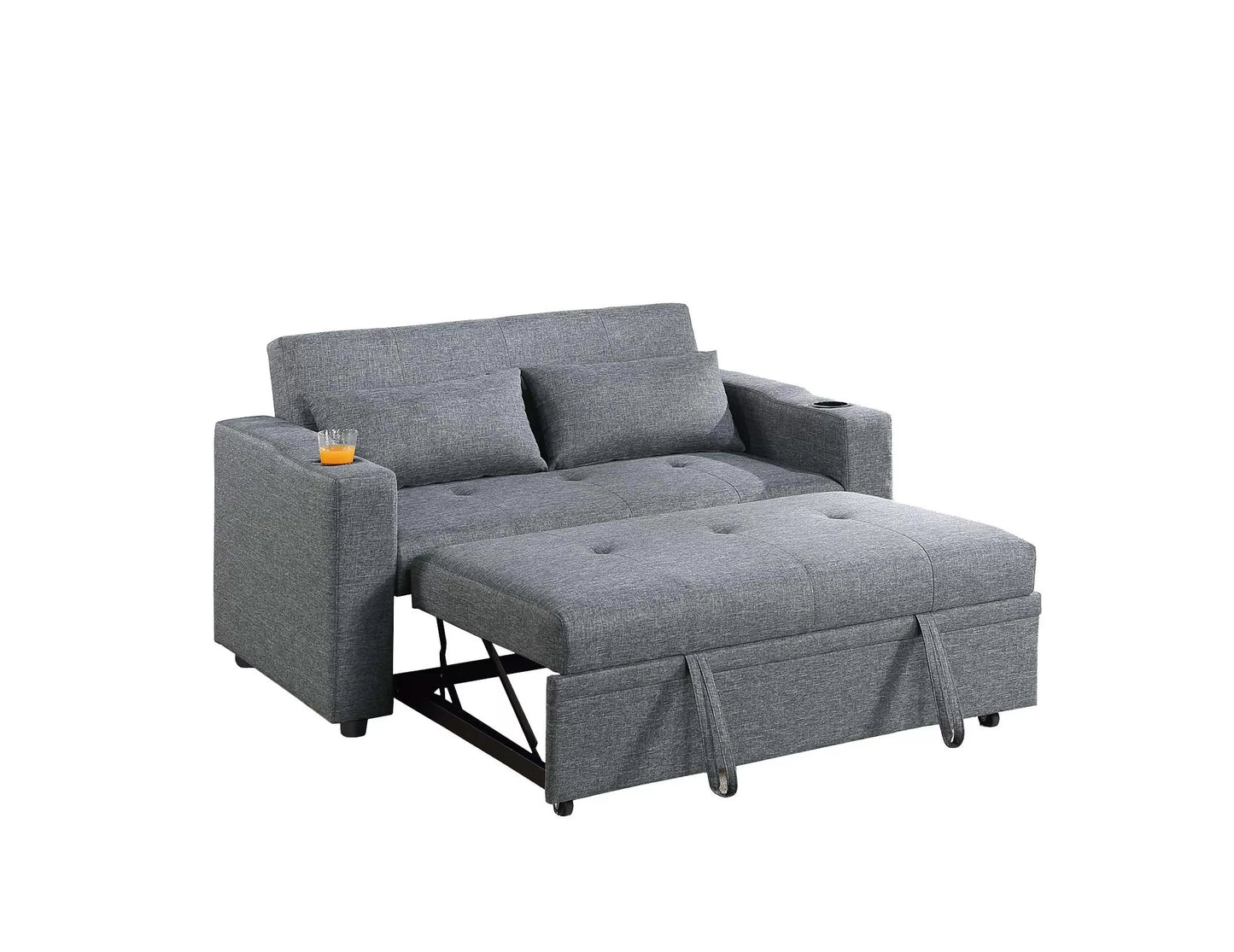 Grey Convertible Sofa