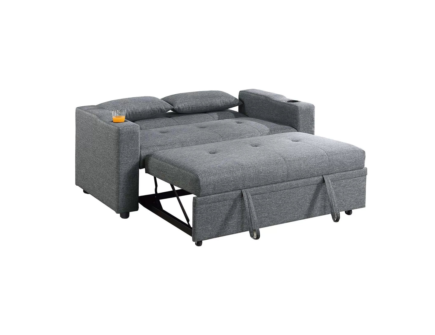 Grey Convertible Sofa