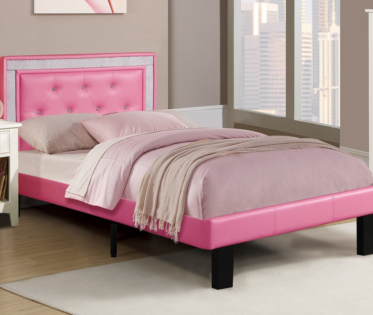 Pink Full Size Bed Frame