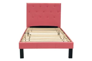Pink Twin Bed Platform