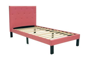 Pink Twin Bed Platform