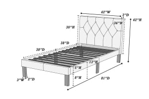 Pink Twin Bed Platform