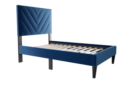 Twin Blue Bed Frame
