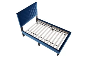 Twin Blue Bed Frame