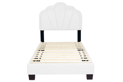 Platform Bed W/ Built-In LED Lights - Twin Bed