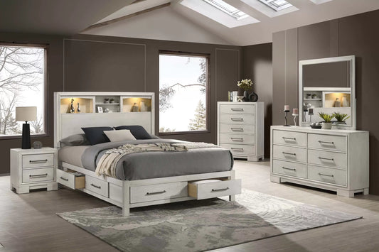 Antique White Bedroom Set