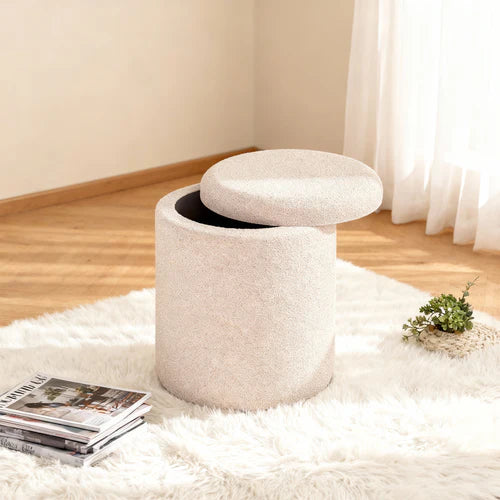 Lambswool Storage Stool