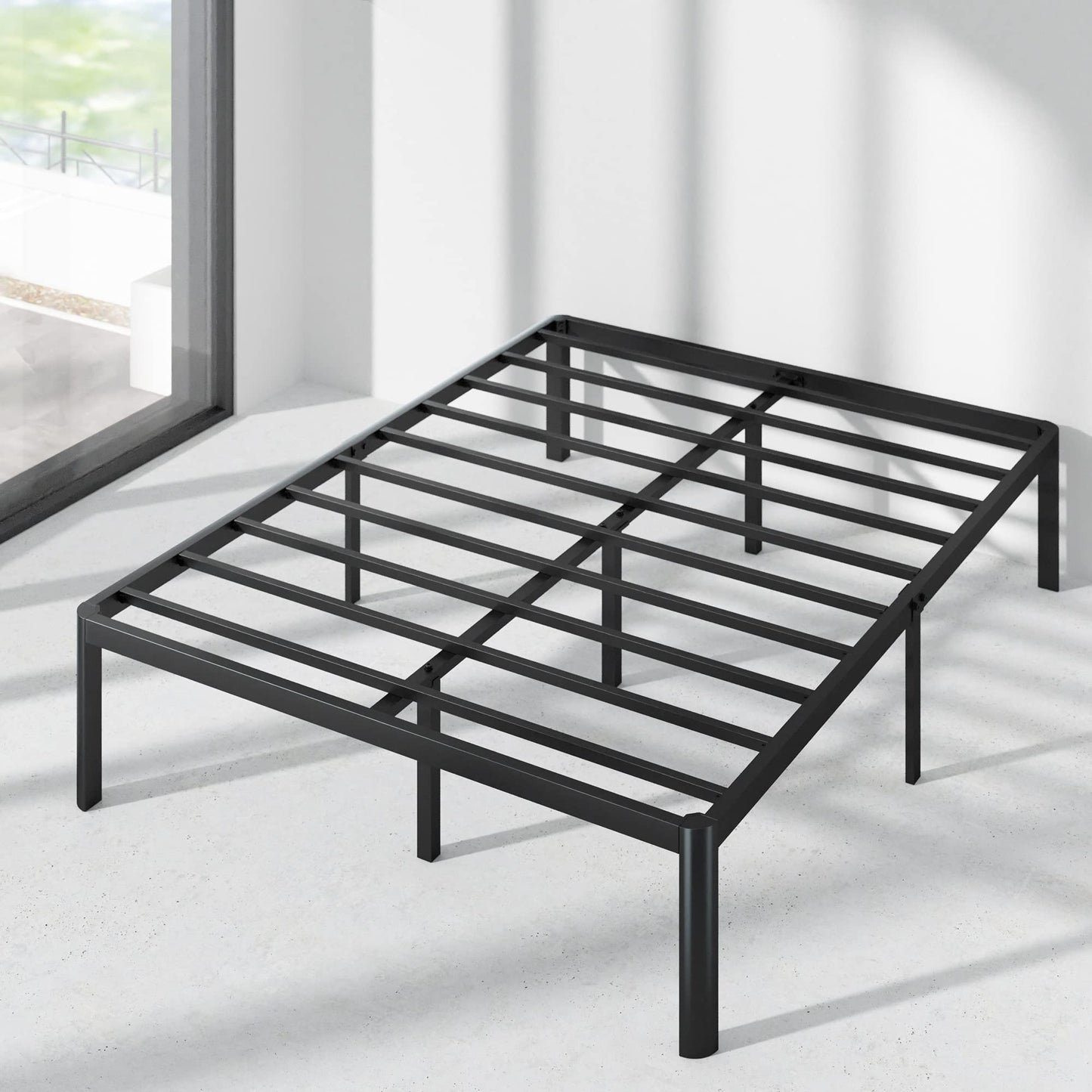HEAVY DUTY Queen size Platform / No Box Spring Needed