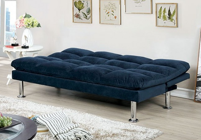 Navy Futon Sofa