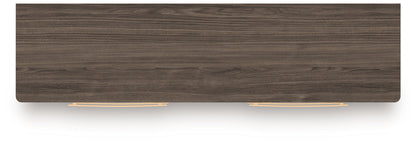 Kendanport - 3 Pc. - Dresser And 2 Nightstands - Brown / White