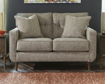 Dahra - Loveseat - Beige