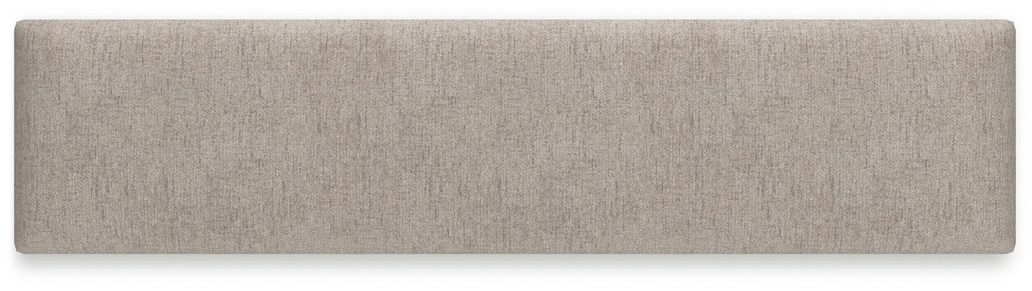 Havonplane - XL Counter Height Upholstered Dining Bench - Brown