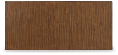 Lyncott - Rectangular Dining Room Extension Table - Brown