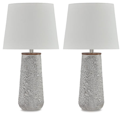Chaston - Metal Table Lamp (Set of 2) - Antique White