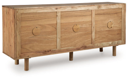 Adway - Natural Brown - Accent Cabinet