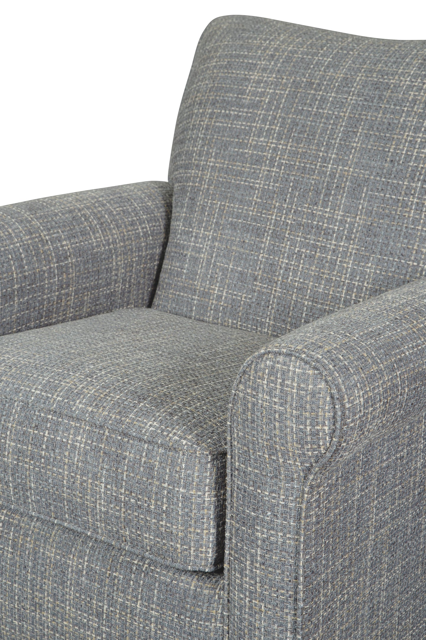Renley - Swivel Glider Accent Chair - Ash