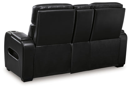 Boyington - Negro - 2 piezas. - Sofá y loveseat reclinables eléctricos