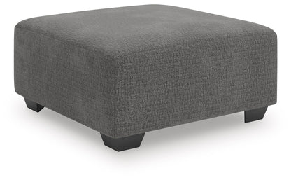 Clarington - Oversized Accent Ottoman - Greystone