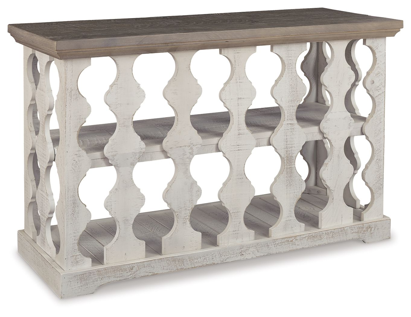Havalance - Gris / Blanco - Mesa consola para sofá