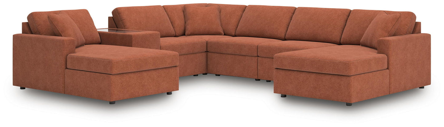 Modmax - U-Shaped Sectional - Spice
