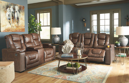 Owner's - Thyme - PWR REC Loveseat/Con/Adj HDRST