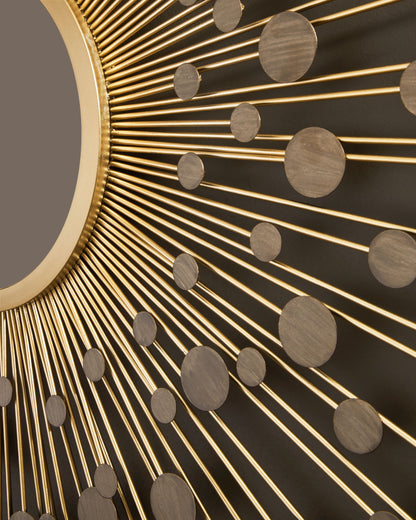 Morwenna - Accent Mirror - Bronze / Gold Finish