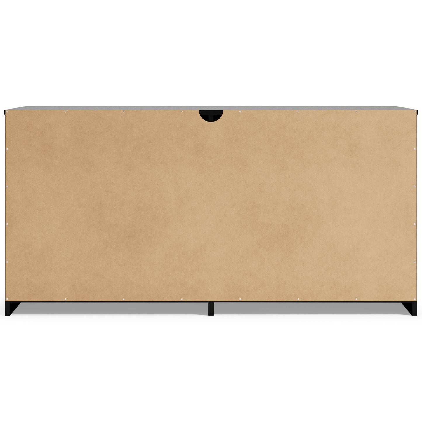 Finch - Six Drawer Dresser - 29'' Height - Black