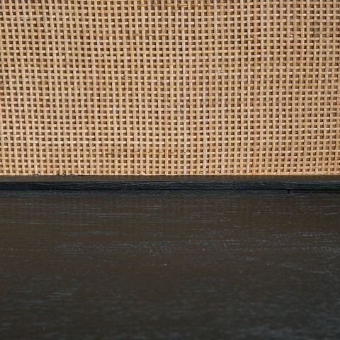 Abyard - Black / Natural - Bookcase