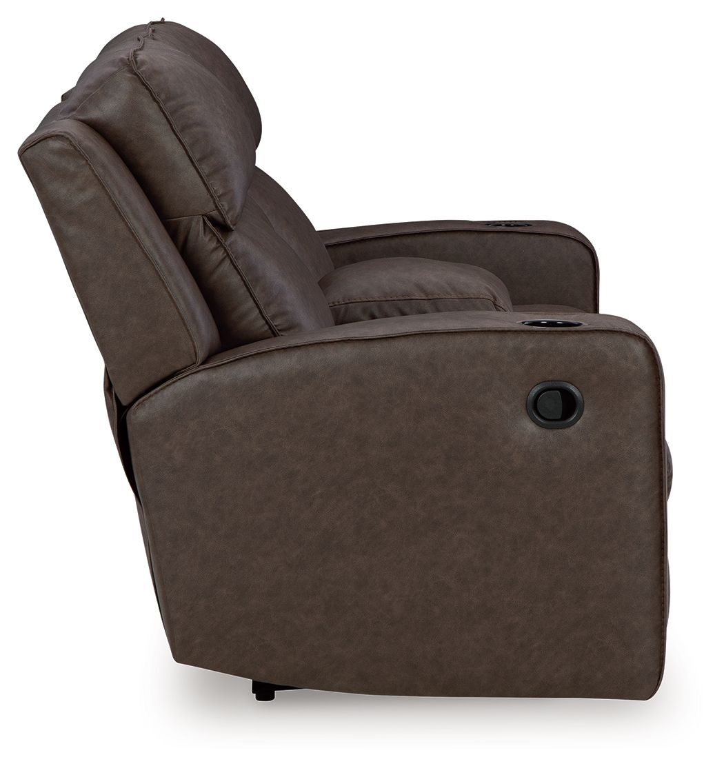 Lavenhorne - Double Reclining Loveseat With Console