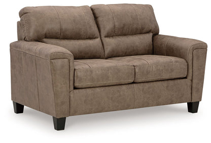 Navi - Fósil - 3 piezas. - Sofá, loveseat, mecedora reclinable