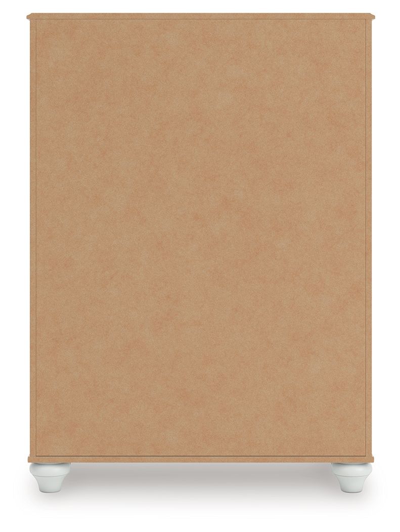 Kozlani - Five Drawer Chest - White