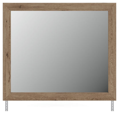 Oliandon - Bedroom Mirror - Light Brown