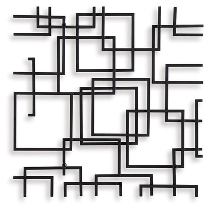 Aadanton - Black - Wall Decor
