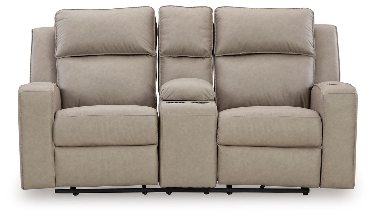 Lavenhorne - Double Reclining Loveseat With Console