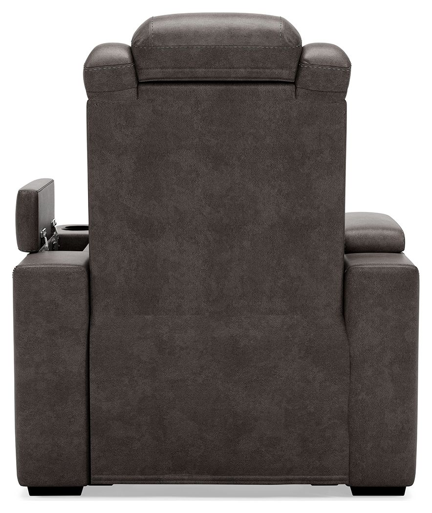 Hyllmont - Gris - Pwr Recliner/Reposacabezas ajustable