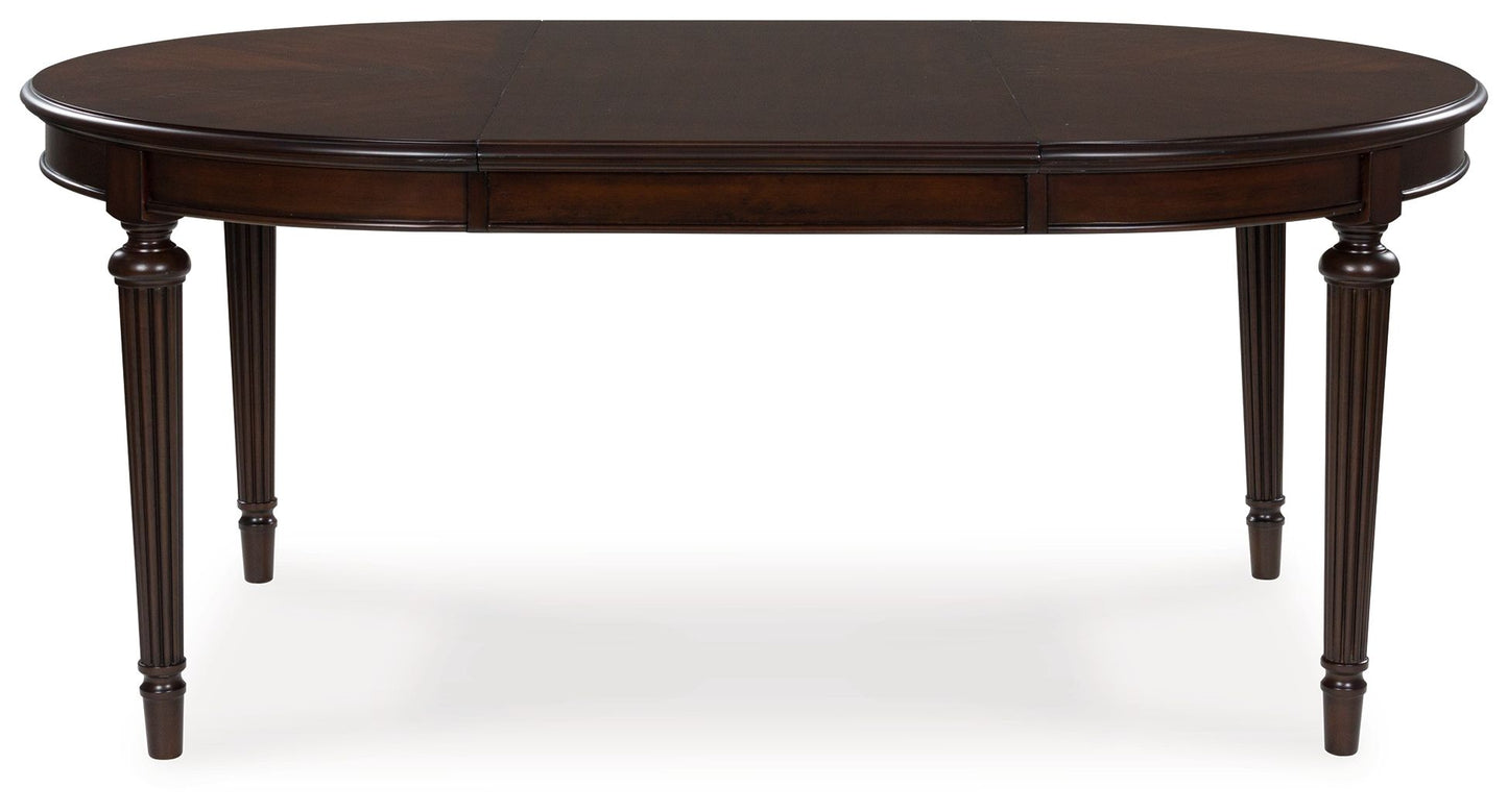 Lavinton - Oval Dining Room Extension Table - Brown