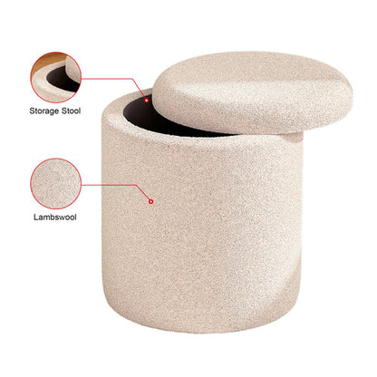 Lambswool Storage Stool
