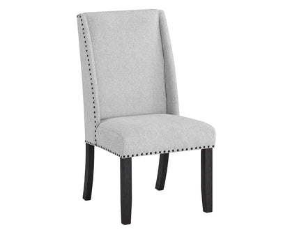 Varley - 5 Piece Round Dining Room Set - White / Gray