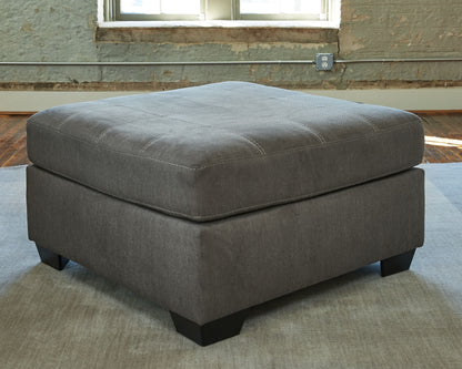 Pitkin - Slate - Oversized Accent Ottoman