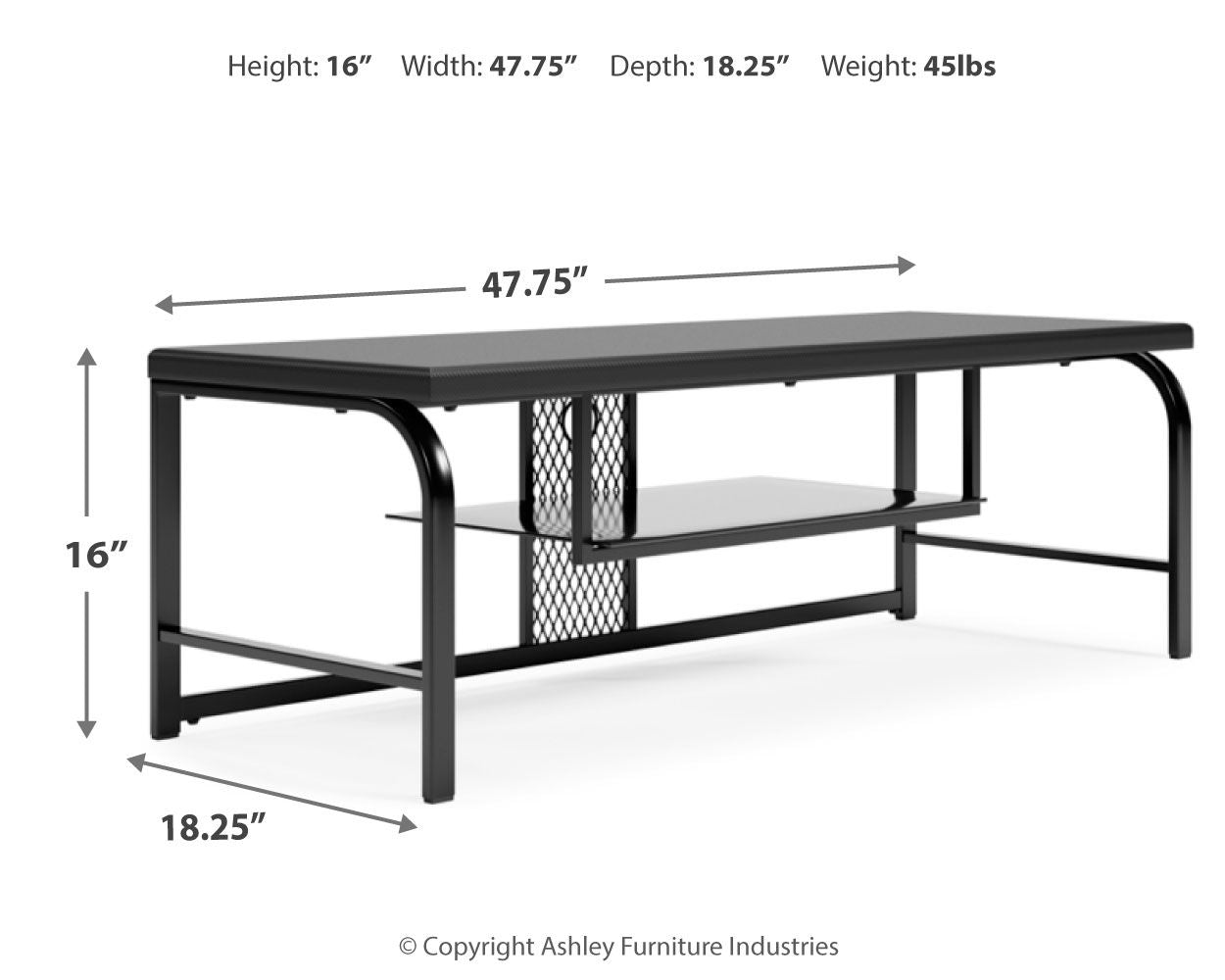 Lynxtyn - Negro - Soporte para TV