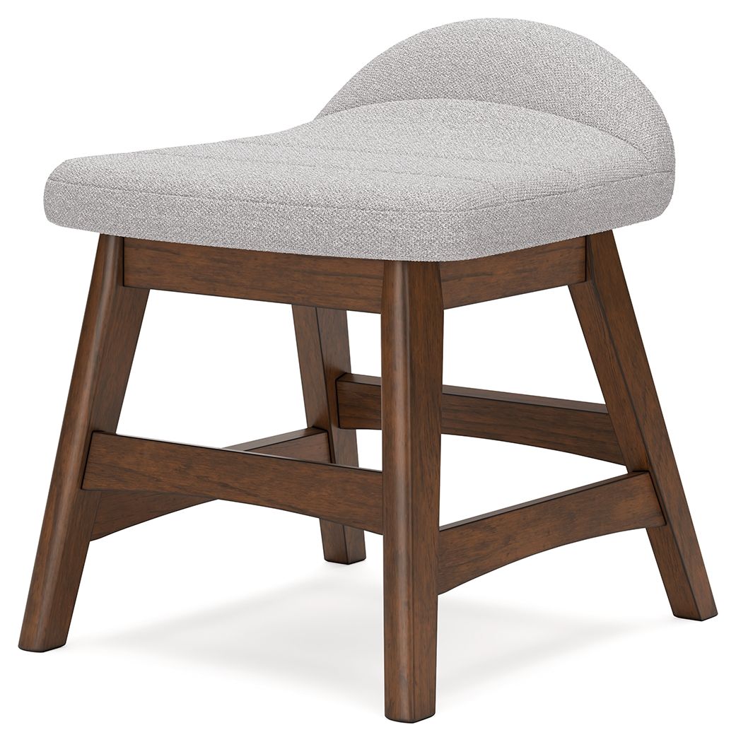 Lyncott - 3 Pc. - Home Office Desk, Chair, Bookcase - Brown