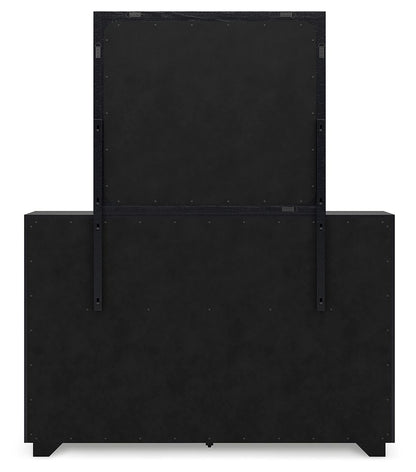 Londer - Black - Dresser And Mirror