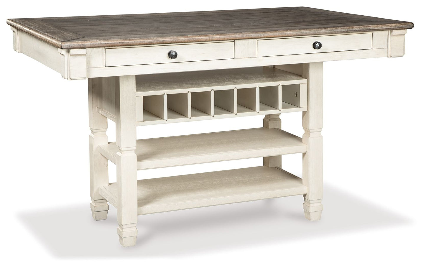 Bolanburg - Beige - Mesa alta rectangular para comedor