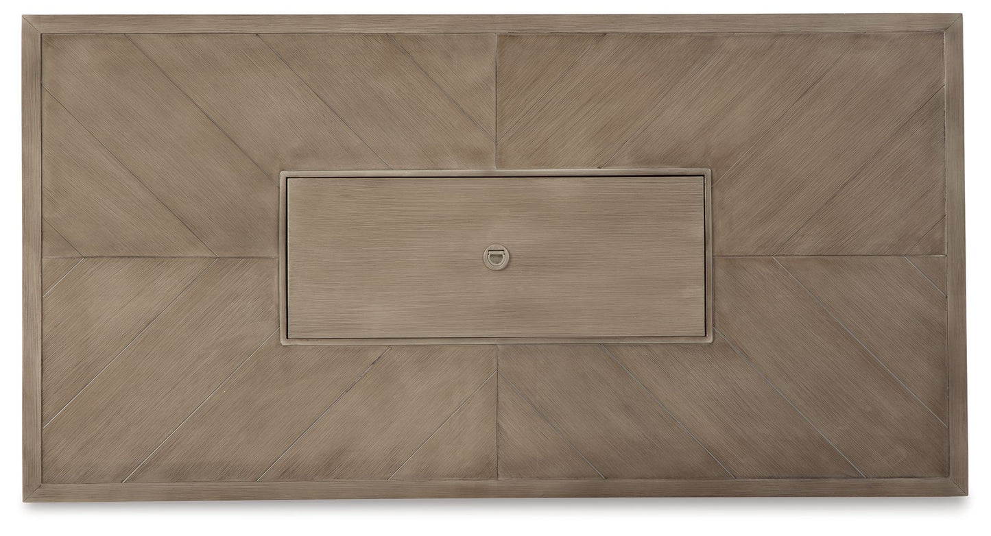 Beachcroft - Mesa rectangular para fogones