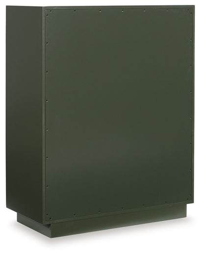 Geirwood - Accent Cabinet - Dark Green