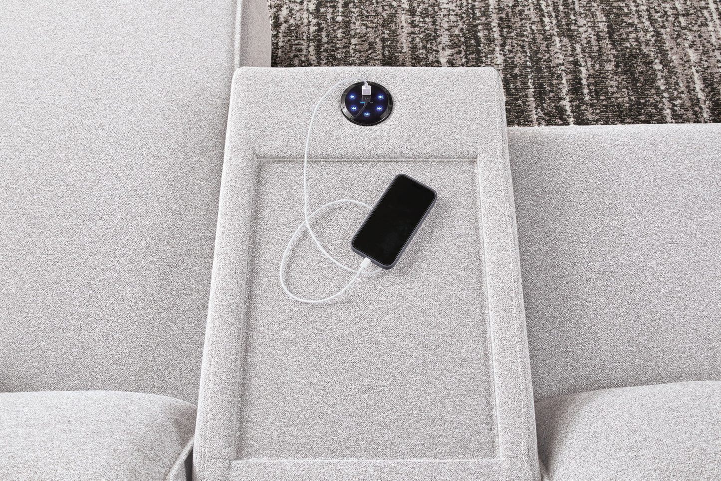 Modmax II - Reclining Sectional - Stone